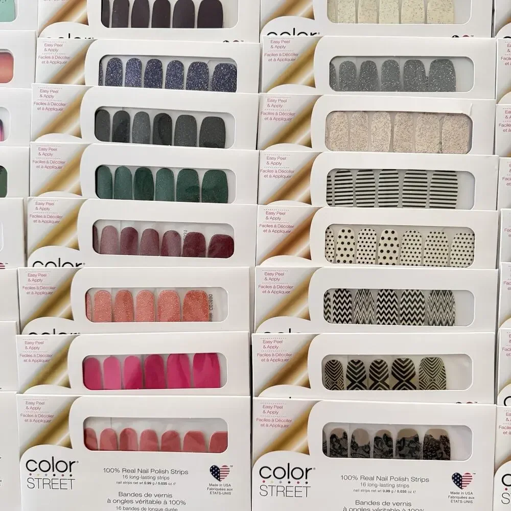 Lot Of 50 Color Street Nail Polish Strips Many Different Colors New Sealed Lot F - Picture 5 of 7